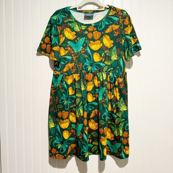 Morning Witch Dresses & Skirts - Morning Witch Emerald Dream Butterfly Dress Fairy Forest Size Small